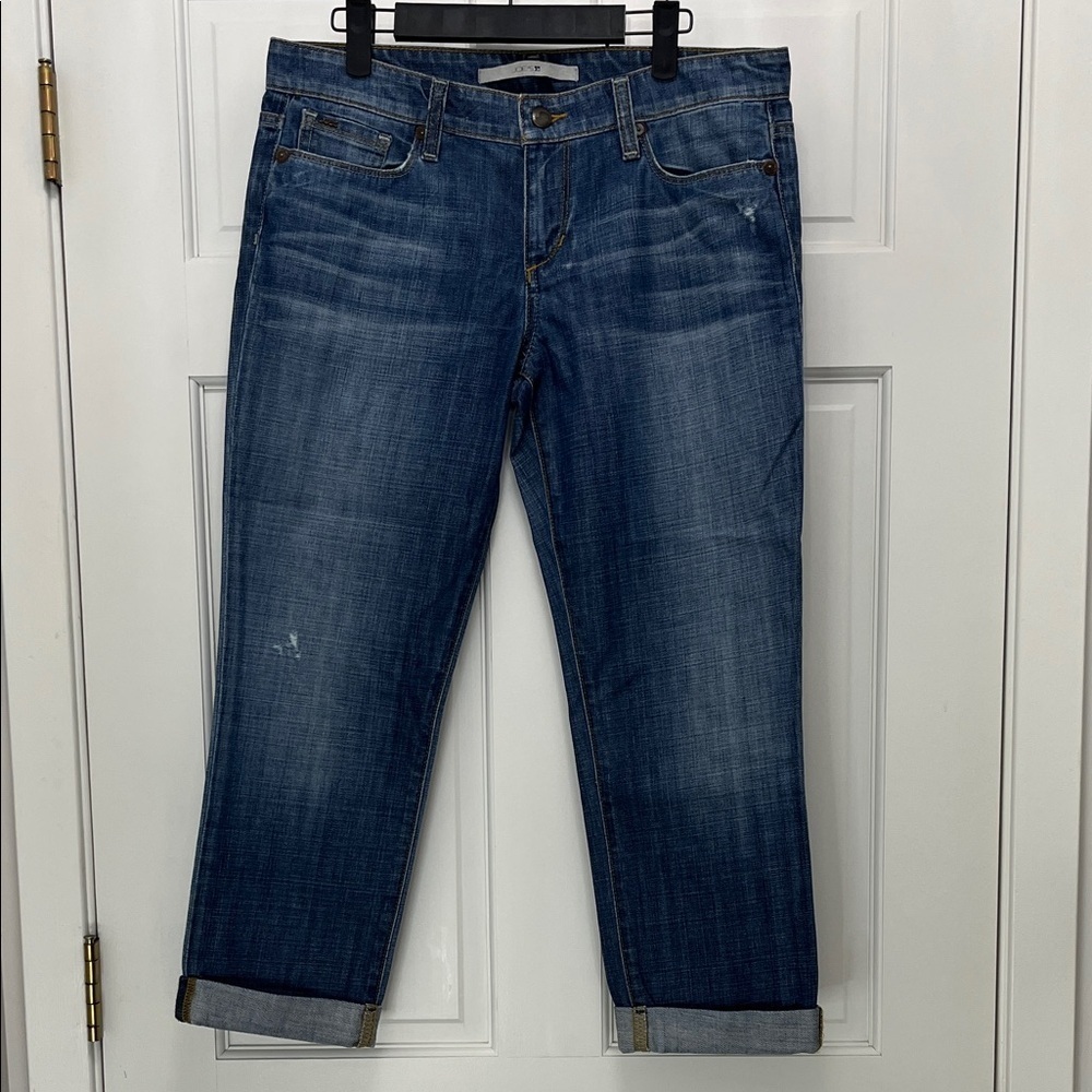 Joe's Jeans Straight Leg Winslet 100% Cotton Blue Denim - Size 29